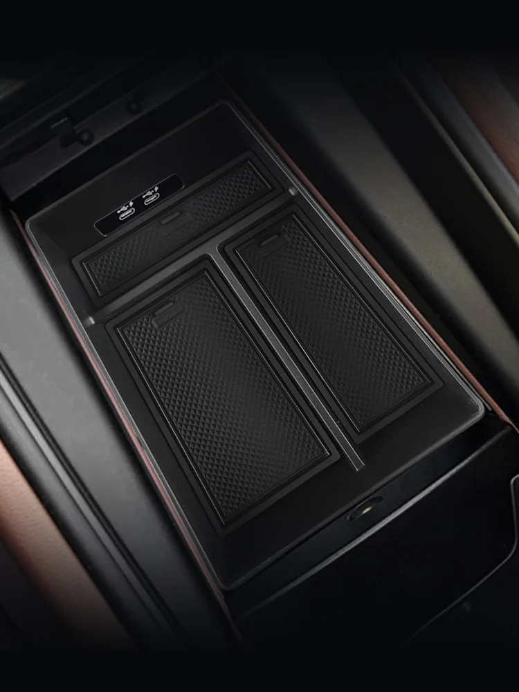 Mittelarmlehnen-Aufbewahrungsbox für BMW X5 G05 X6 G06 X7 G07 2019 - 2025 ABS Auto-Zubehör Interieur – Detail 7
