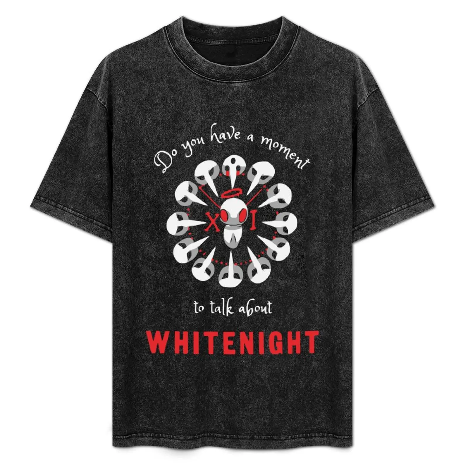 

lobotomy corporation Do You Have A Moment To Talk About WHITENIGHT T-Shirt baggy shirts sublime customs Men's t shirts