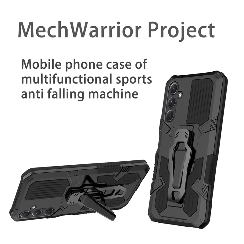 Belt Clip Stand Case For Samsung Galaxy A16 5G A06 A15 A25 A35 A55 A14 A24 A34 A54 A13 Shockproof Protective Cover Fundas Capa