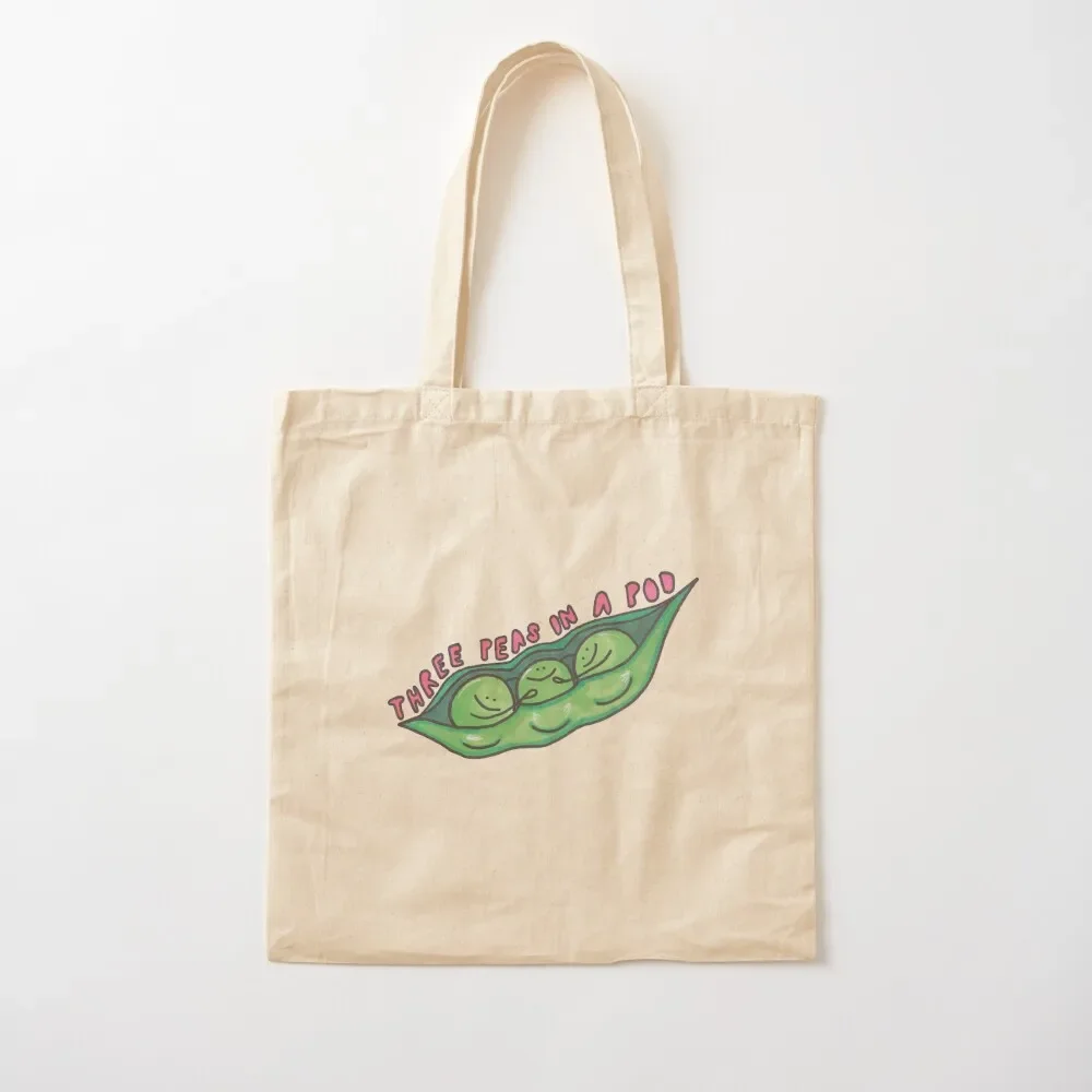 

Three Peas in a Pod Tote Bag cloth bag woman Shopper Tote Bag