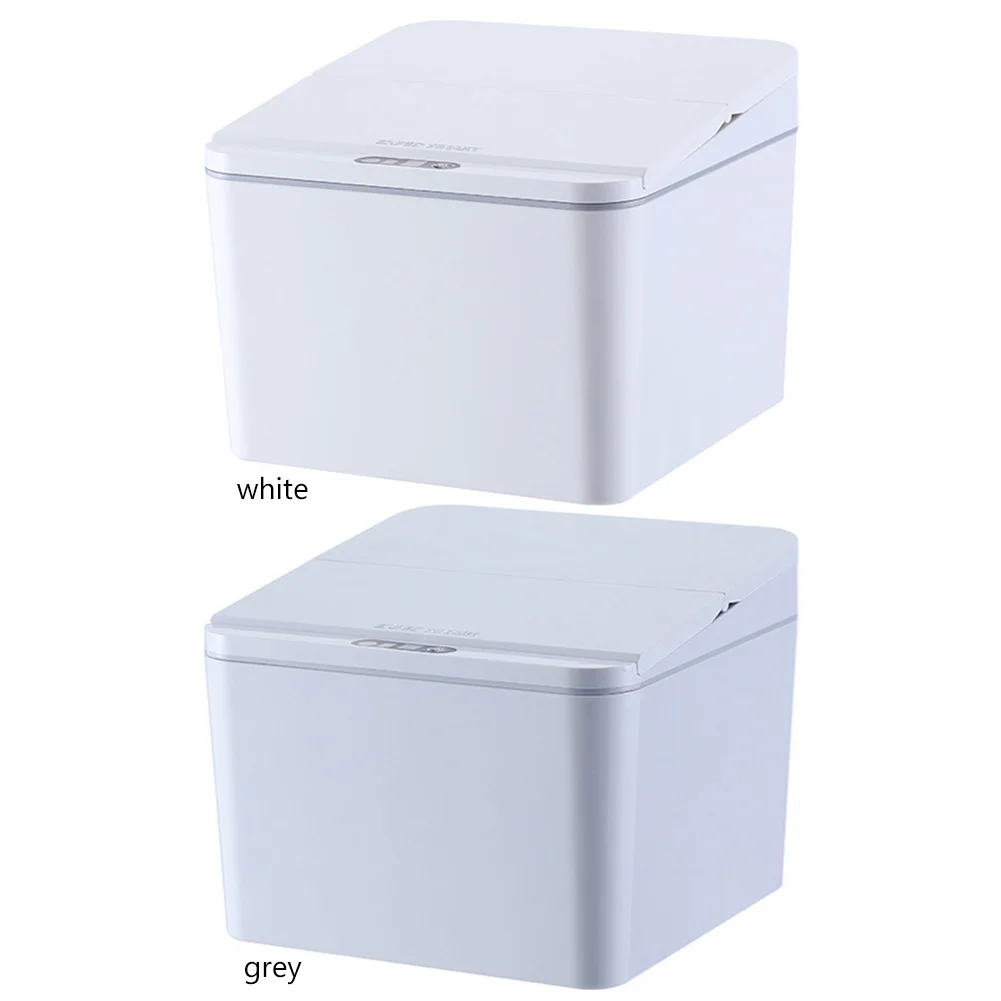 

Sensor Smart Trash Can Portable Automatic Garbage Bin with Lid 4L Storage Bucket Battery/Rechargeable for Car Outdoor