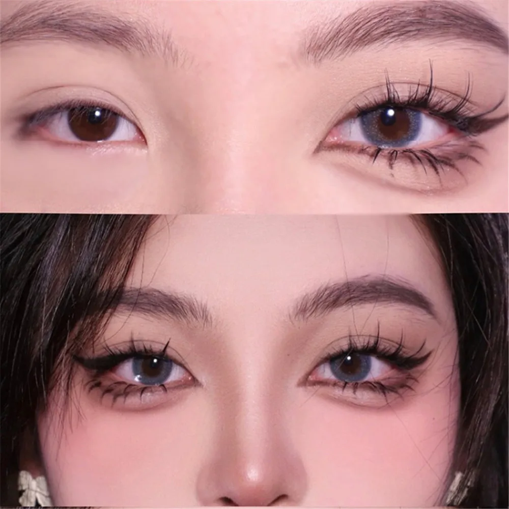 Nieuwe natuurlijke valse wimpers Cos Little Devil Fairy DIY valse wimpers dikke individuele wimpers make-up gereedschap set