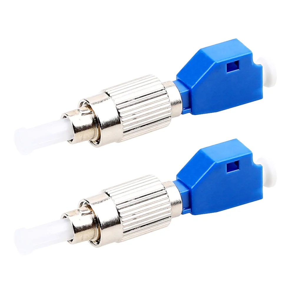 

2Pcs Fiber Optic Adapters Fc Male to Lc Female Hybrid Converter High Accuracy Noise Suppression for Optical Network Maintenance