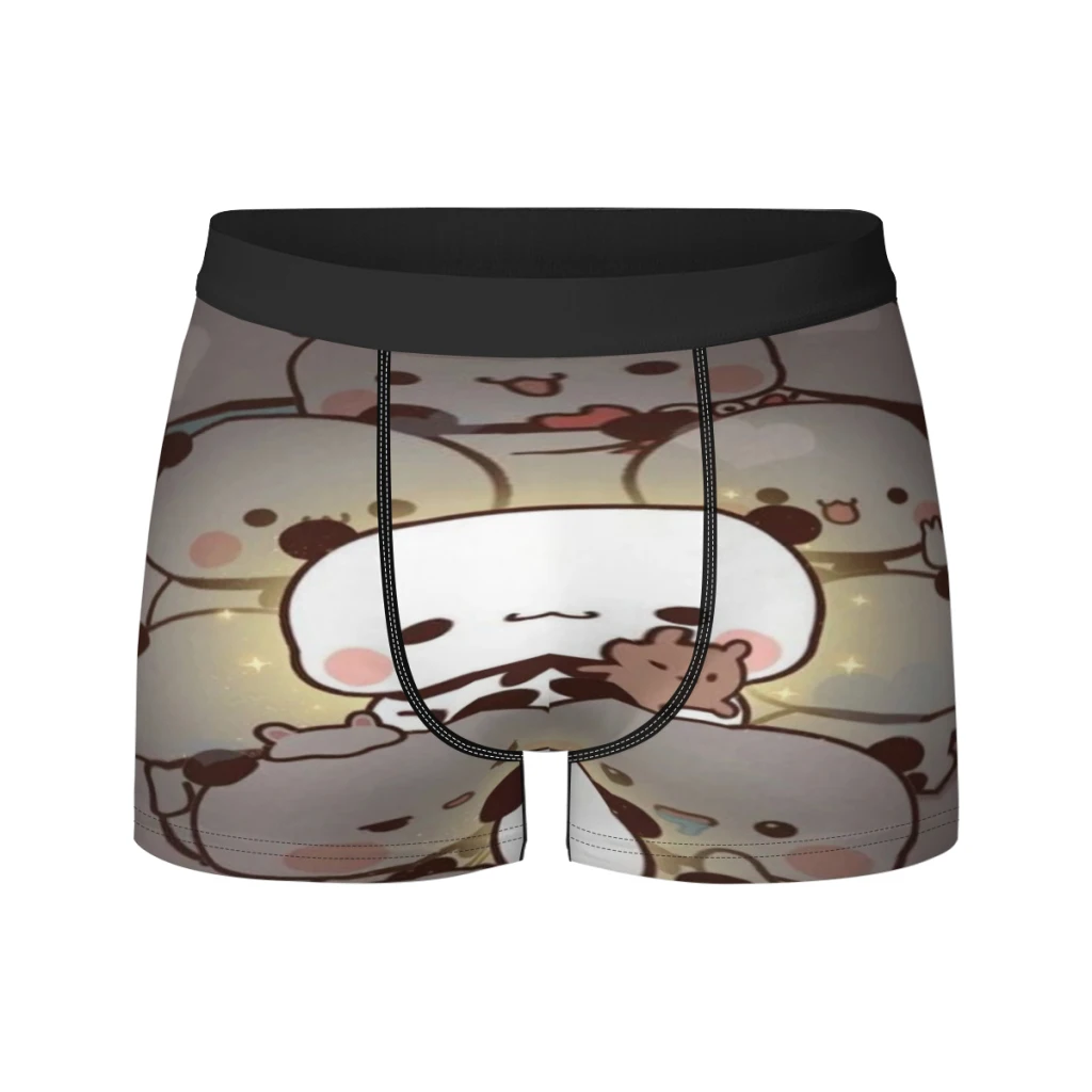 

Panda Bear Hug Bubu Dudu Breathable milk Silk Boyshorts Elastic Men's Underwear 3D Boxer Shorts Boxer Briefs