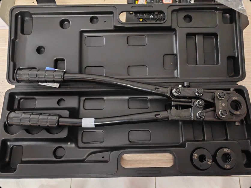 CW-1625 Ручной механический трубный хомут, ключ, тиски для труб из нержавеющей стали, плоскогубцы для медной трубки, алюминиевый пластик