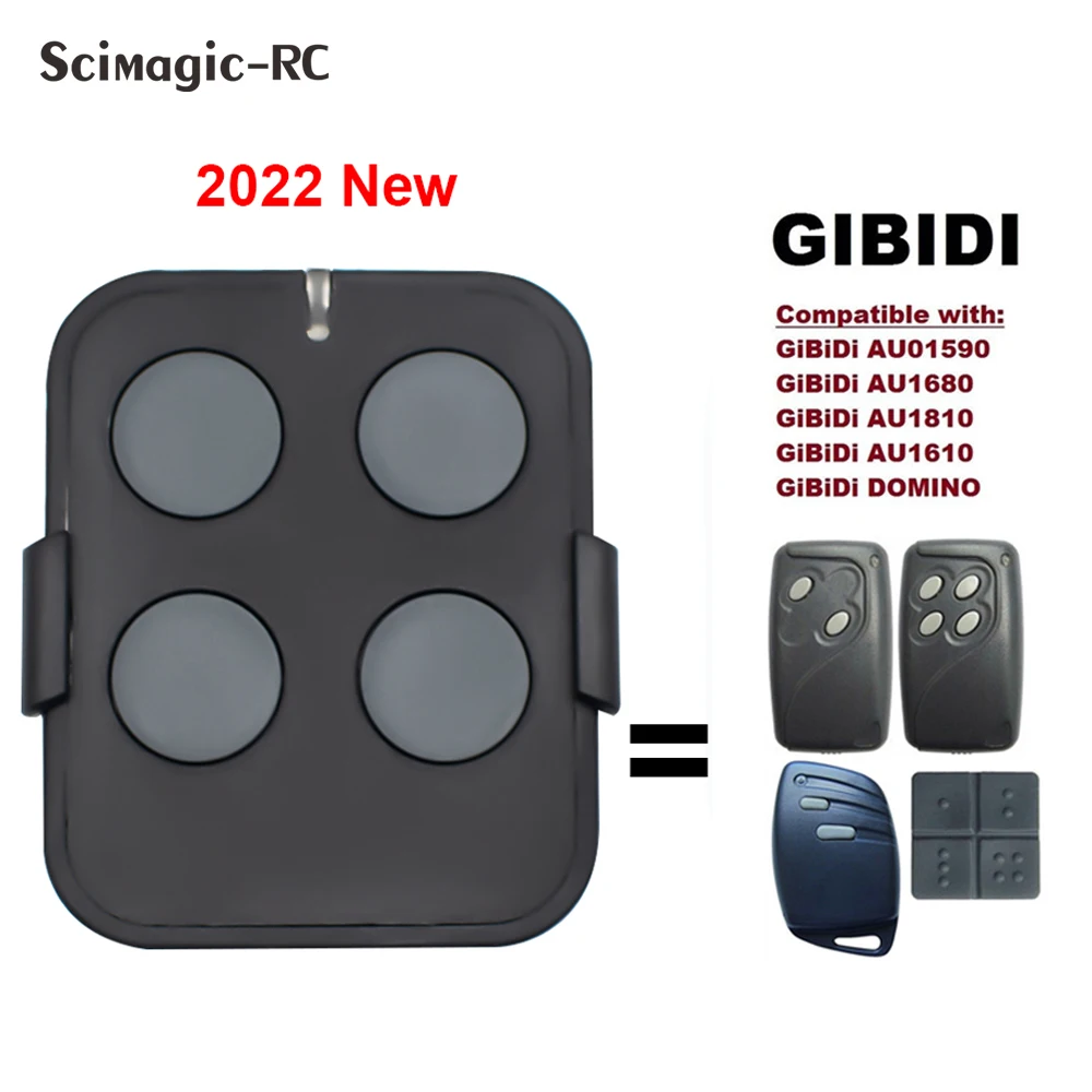 GIBIDI Garage Gate Control 433MHz Rolling Code for GIBIDI AU1600 AU1610 AU1680 AU1810 Domino Command 433.92MHz Door Opener