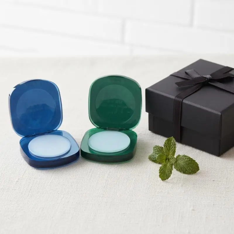 Men's Refreshing Solid Perfume Balm Portable Pocket Sized Long Lasting Charming Scent Gift for Boyfriend Dinner Date