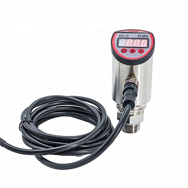 10 Bar Stainless Steel Pressure Sensor Intelligent Pressure Transmitter Controller with Digital Display