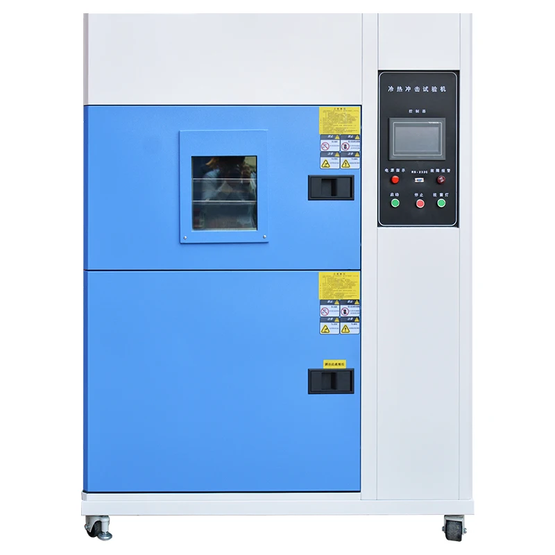 Electrical Hot and Cold Impact Testing Machine Cycling Battery Thermal Shock Chamber