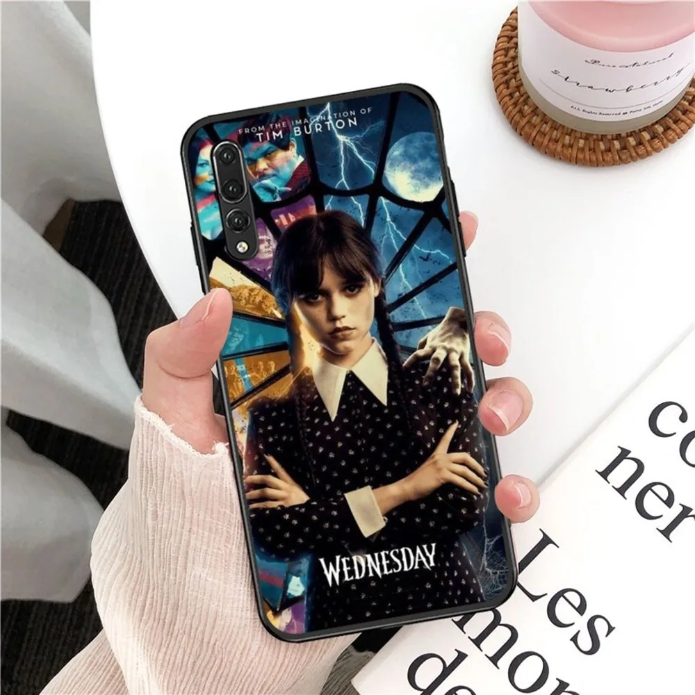 W-Wednesdays A-Addams Phone Case For Huawei P 8 9 10 20 30 40 50 Pro Lite Psmart Honor 10 Lite 70 Mate 20lite