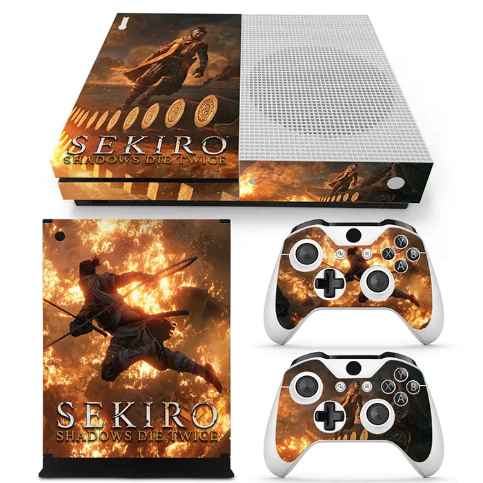 Sekiro-アーチ型のビニールステッカー,スリムな保護カバーカバー,ボックス1 s,コントローラー用カバー,21デザイン