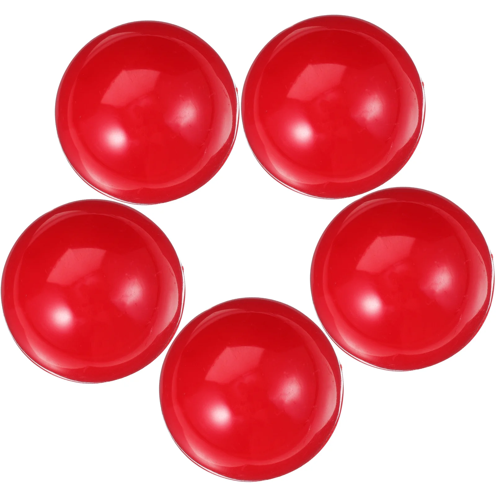 

5pcs Glowing Red Nose Clown Nose Dress-up Props Stage Props for Christmas Halloween Party Costume Balls