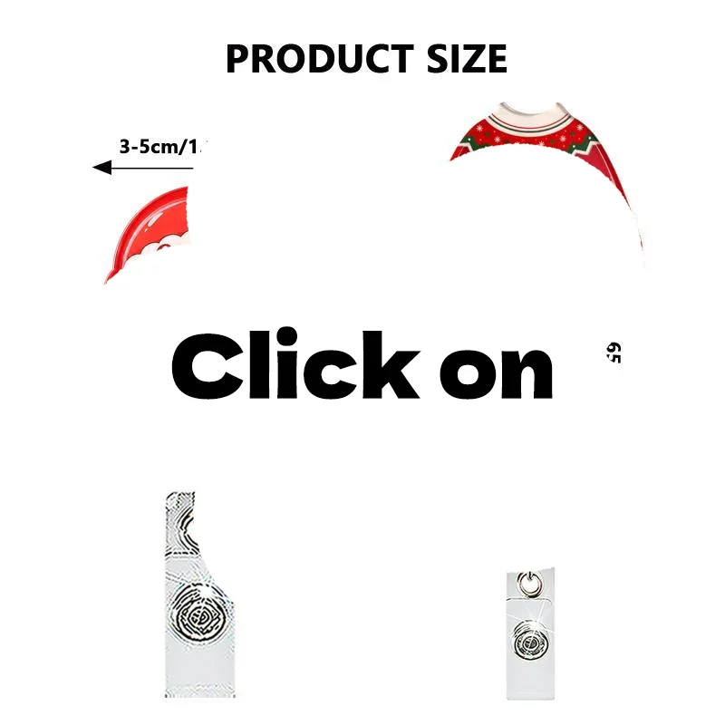 Christmas Badge Reel Premium Holiday Patterned Clip Lightweight Retractable ID Holder for Nurses Holiday Gift Giving