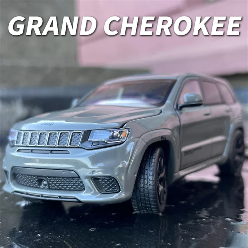 

1:32 джипс Grand Cherokee, модель внедорожника из сплава, литой и игрушечный автомобиль, металлическая Игрушечная модель автомобиля, имитация, подарок для детей