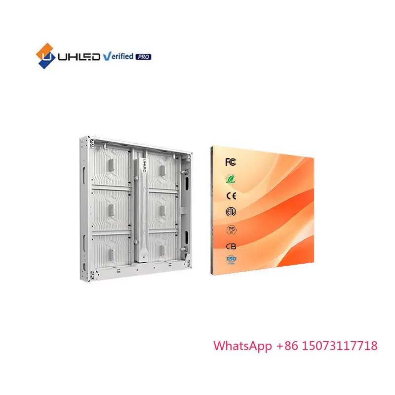 

For UHLED Outdoor Waterproof Fixed 90 Degree LED Display Billboard Sign Board Building Rooftop Corner Advertising LED Screen Dis