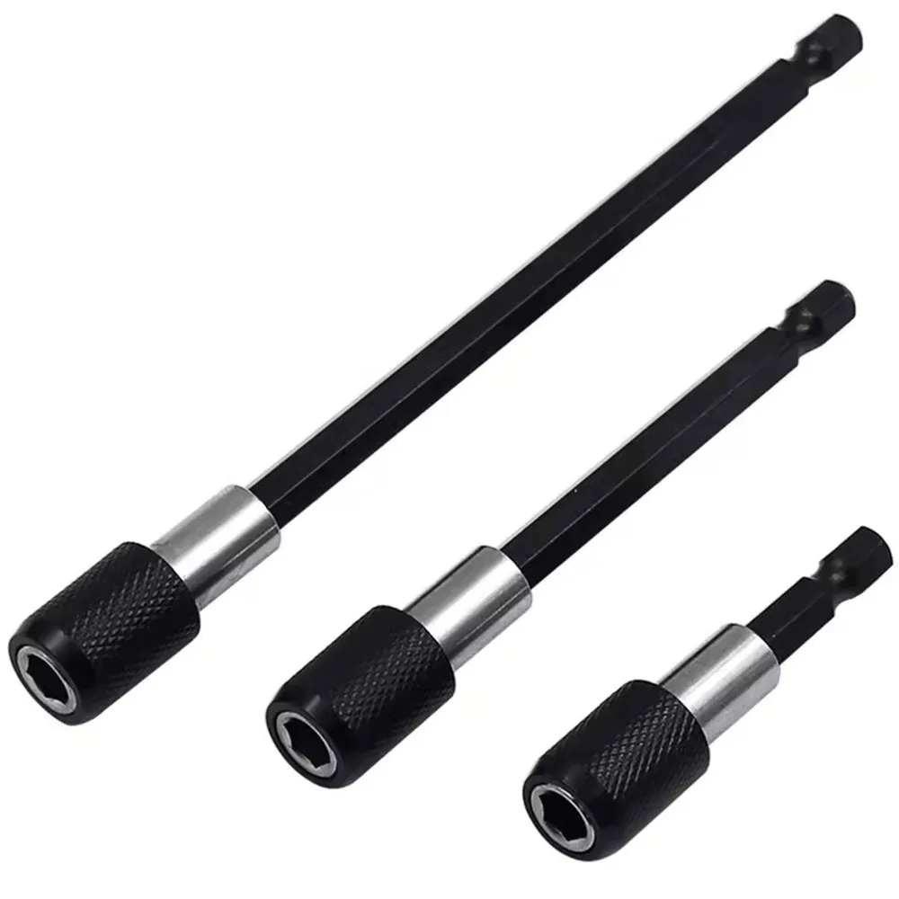 1/4 Sechskant-Schnellwechsel-Verlängerungsstange für Elektrobohrer, magnetischer Schraubendreher, verstellbare Verlängerungshalterung, Elektrowerkzeug