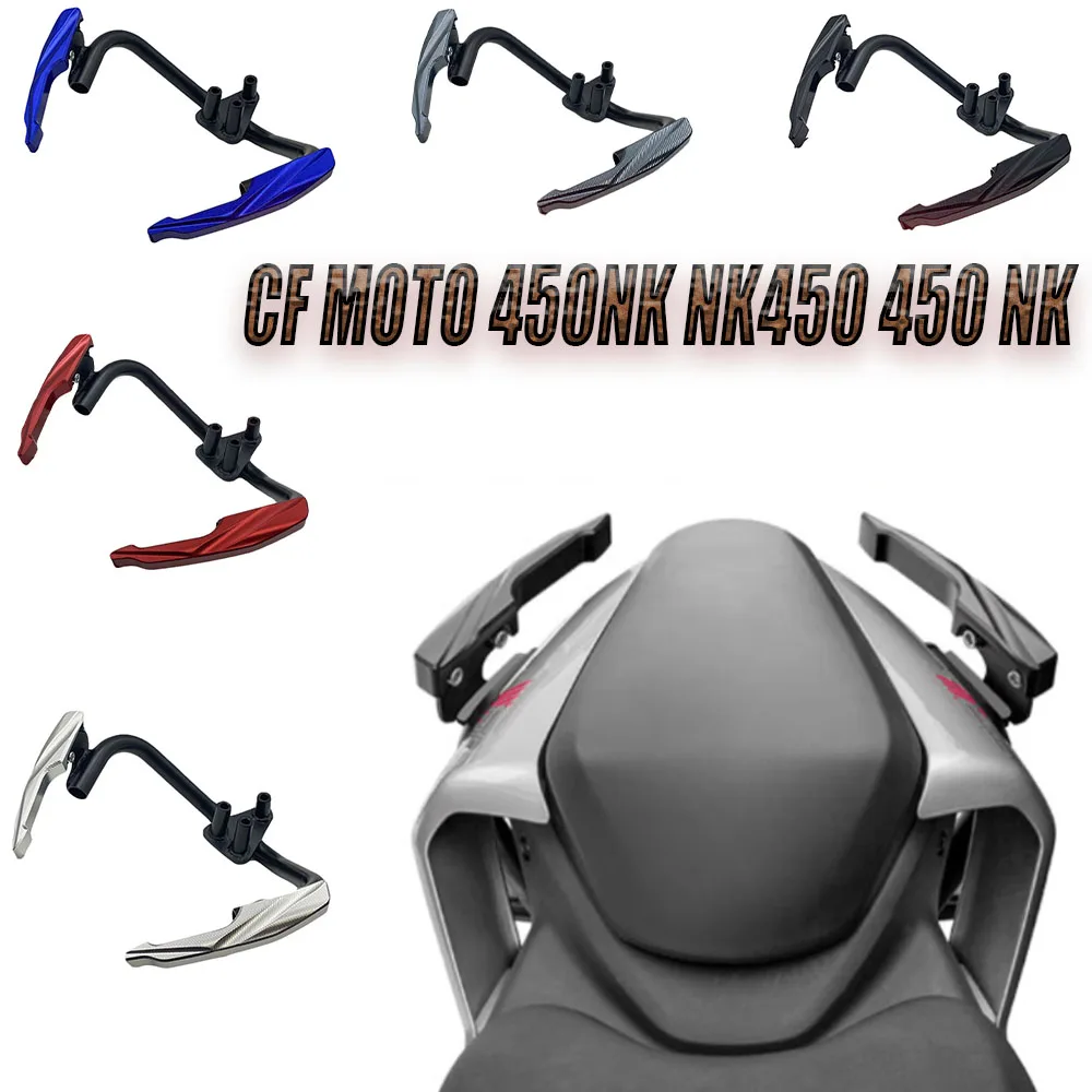 

Motorcycle Tail Handrail Passenger Handle Rear Wing Handrail Bracket Suitable For CF Moto 450NK NK450 450 NK