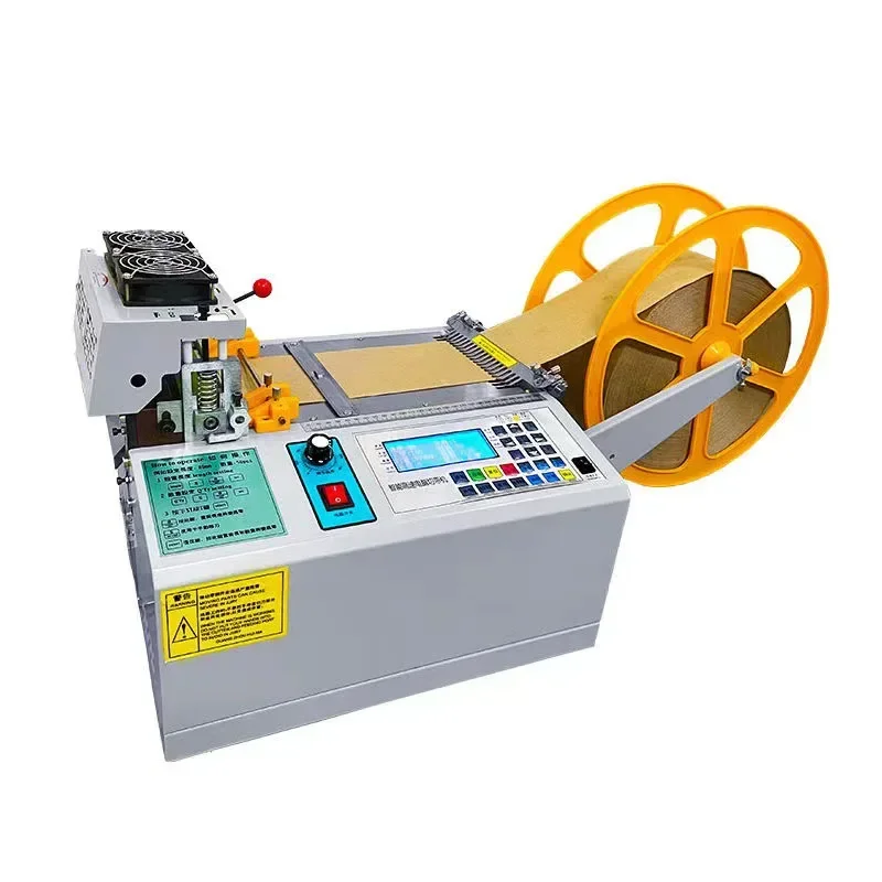Upgrade New Ribbon Computer Tape Hot Cold Belt Breaker Zipper Automatic Ribbon Hot Cutting Machi