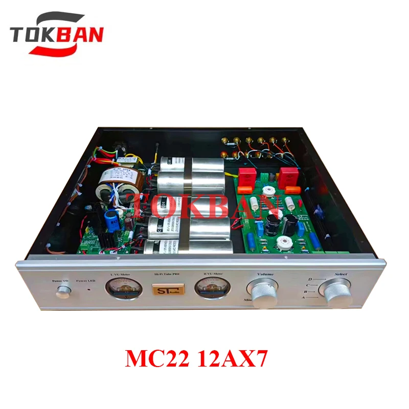 Tokban Reference Mcintosh MC22 12 Tube Preamplifier 11.3x Amplification Low Distortion Low Noise HIFI Preamplifier Audio