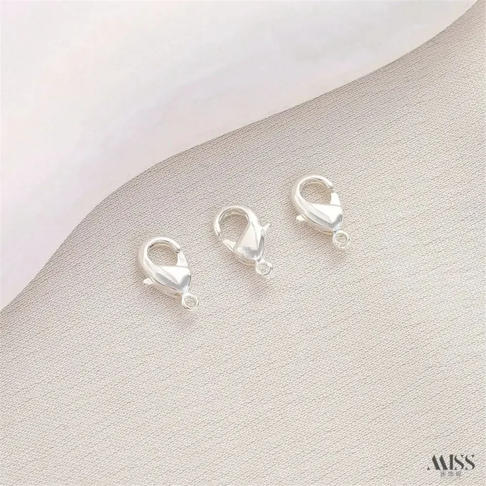 14K Gold Color 18K Plated Real Gold Spring Buckle Lobster Buckle DIY Bracelet Necklace Ending Connection Button Head Accessories