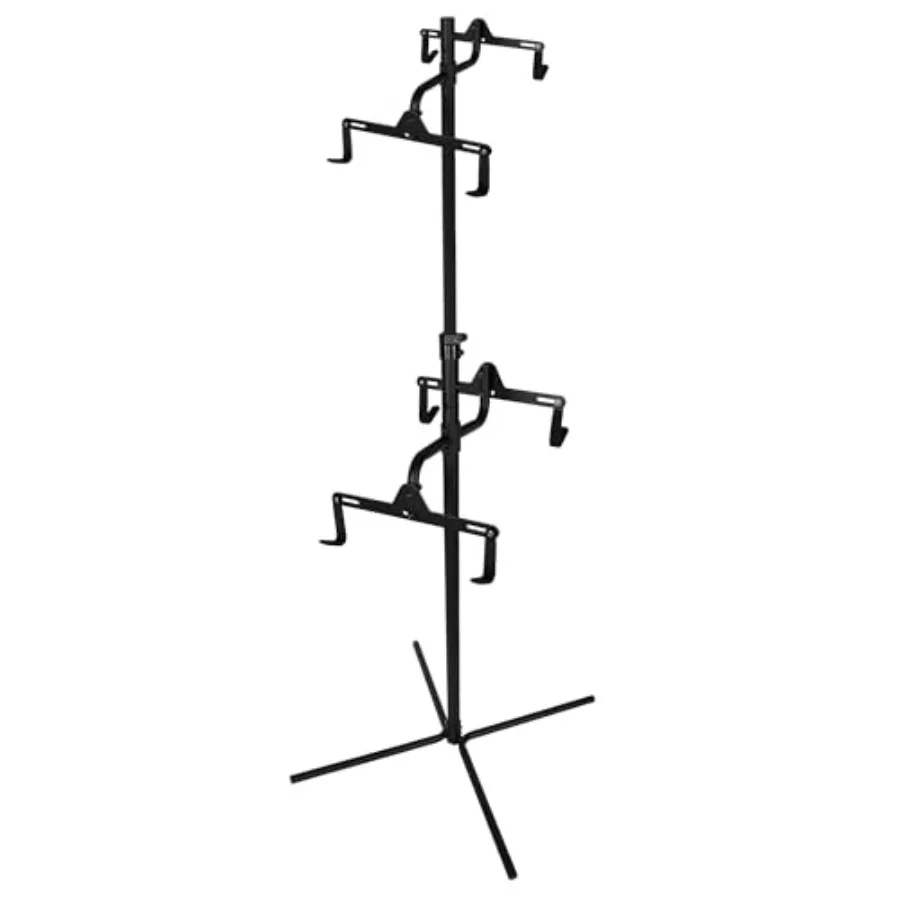 

ike Veal Freestanding anr Parking Rack - Fully Adjustale Gravity Stora Floor Stand - Safe and cure for anging MT Road icycles i
