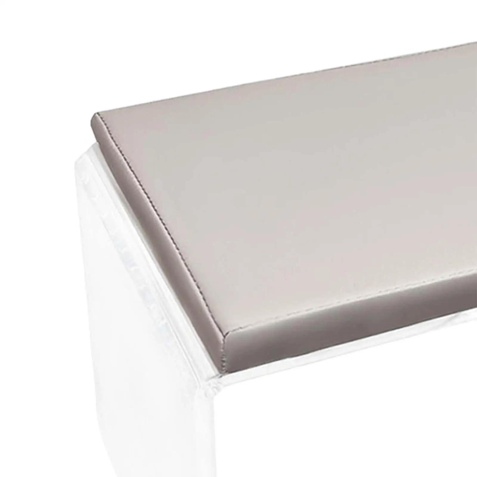 Almofada de descanso de braço para unhas de couro PU descanso de mão antiderrapante para uso em técnico de unhas