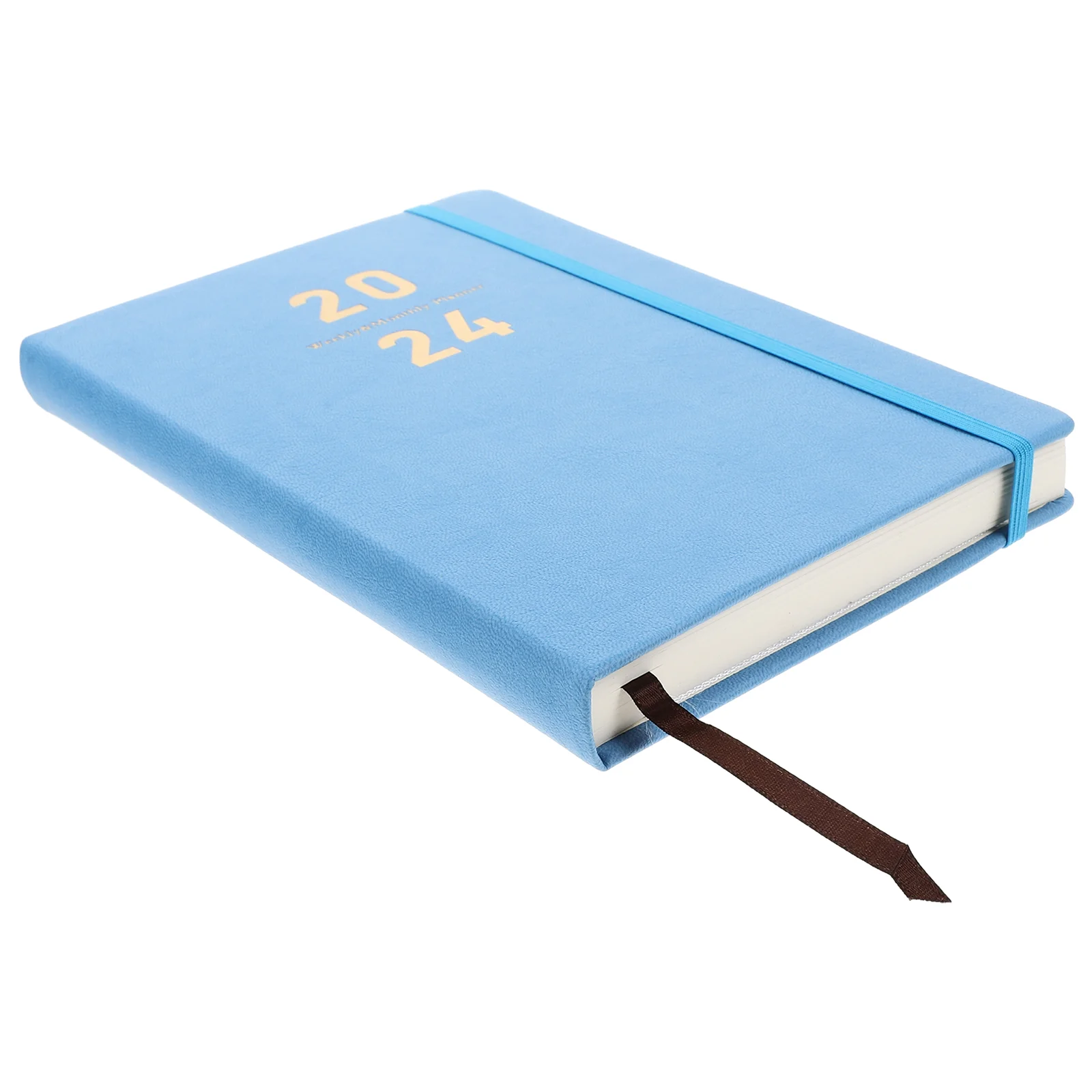 2024 Agenda Book Notepad Daily Planning Notebook Planner for Portable Delicate Writing Office