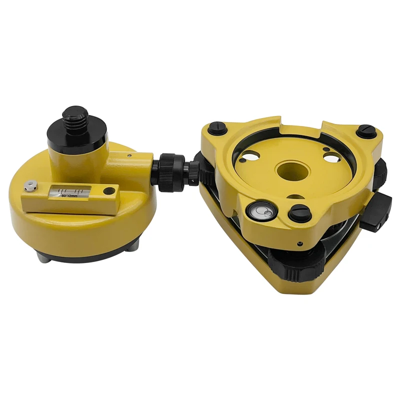 Replace Rotating Tribrach And Adapter for Prisms GPS Surveying With Optical Plummet 5/8