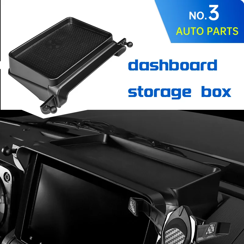 

Central Dashboard Storage Box Tray Pallet Phone Holder Organizer Car Accessories For Suzuki Jimny JB64 JB74W 2019 2020 2021 2025