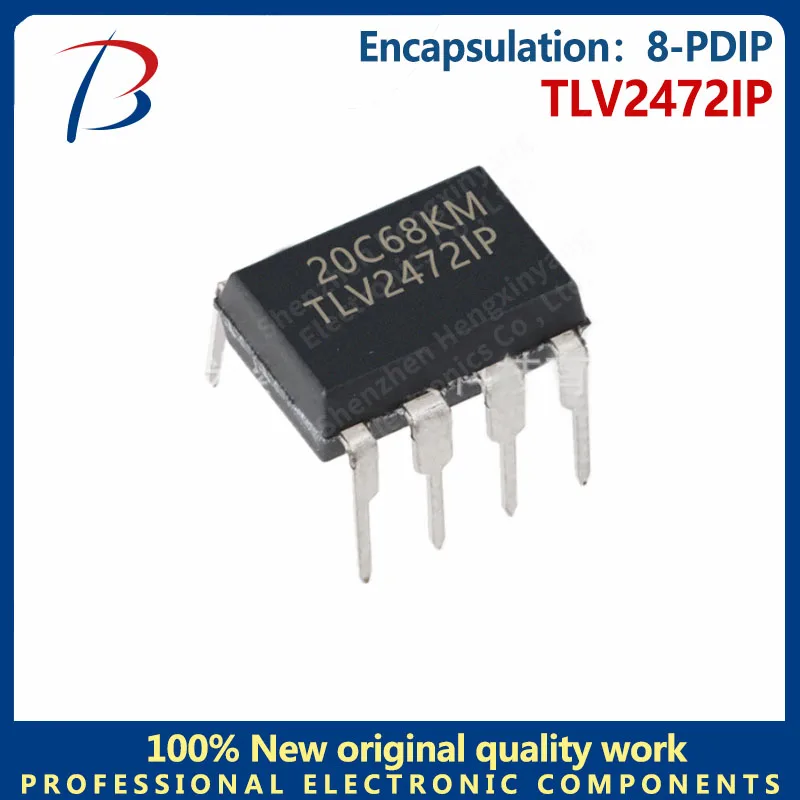 1PCS TLV2472IP integrated circuit Amplifier 2 circuit full swing package 8-PDIP