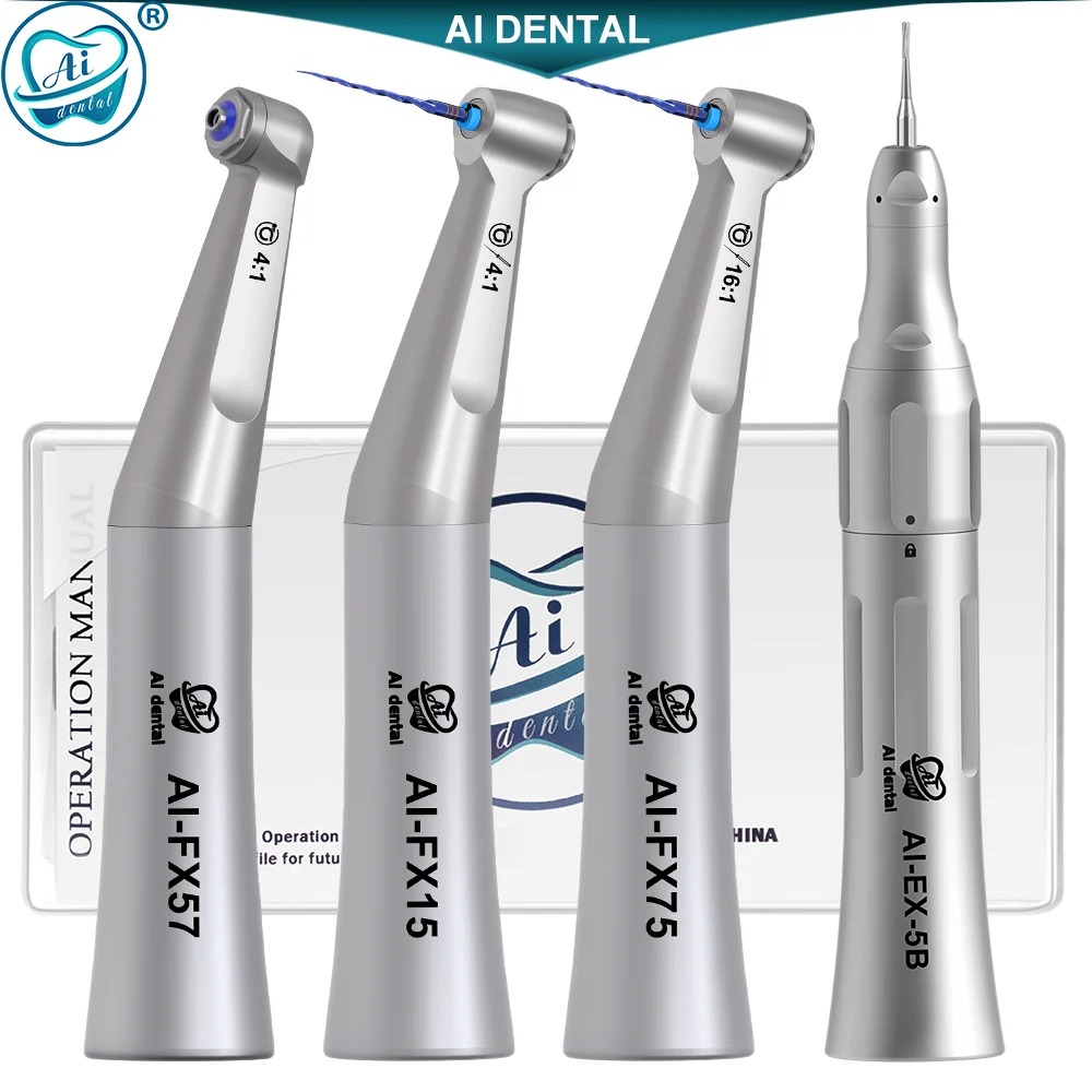 AI-FX Series Shorter and Lighter for General Applications/Prophylaxis/Endodontic/Straight Handpiece 1:1/4:1/16:1 Contra-angles