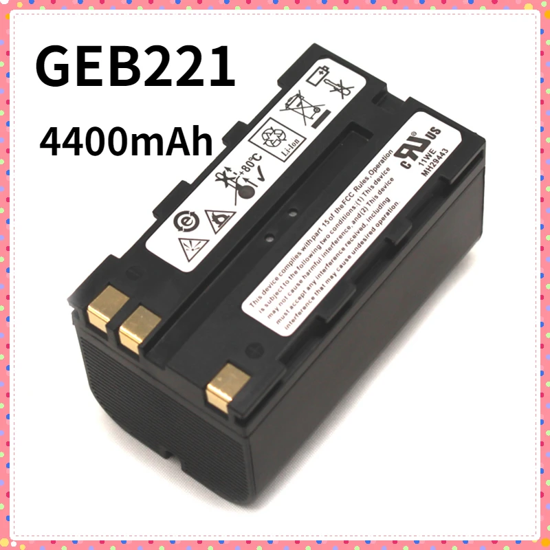 

GEB221 Battery for Lei Ca Total Station TPS1200/TS02/06/09plusTS1516 Lasers 7.4V 4400mAh Li-ion Battery Rechargeable Batteries