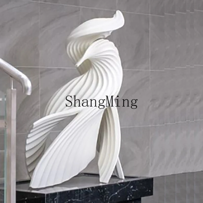 LXY hotel lobby entrance entrance living room sculpture ornament large home floor sculpture ornament