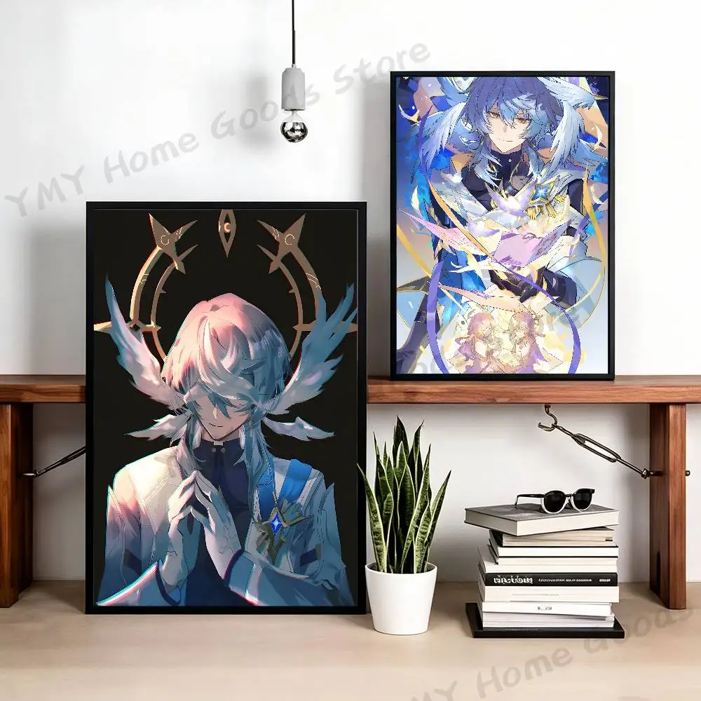 Sunday H-Honkai Star Rail Poster For Wall Prints for Living Room Bedroom Office Home Decoration