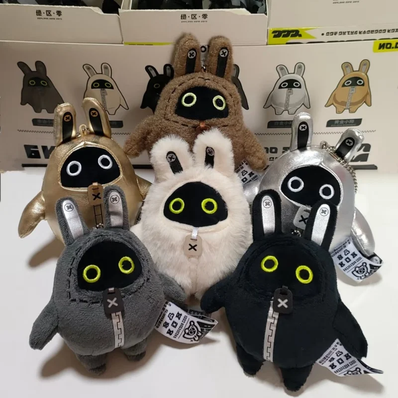 LLavero genuino Zenless Zone Zero Zzz serie Bangboo caja ciega de felpa Linda muñeca de peluche mochila colgante regalos sorpresa de vacaciones