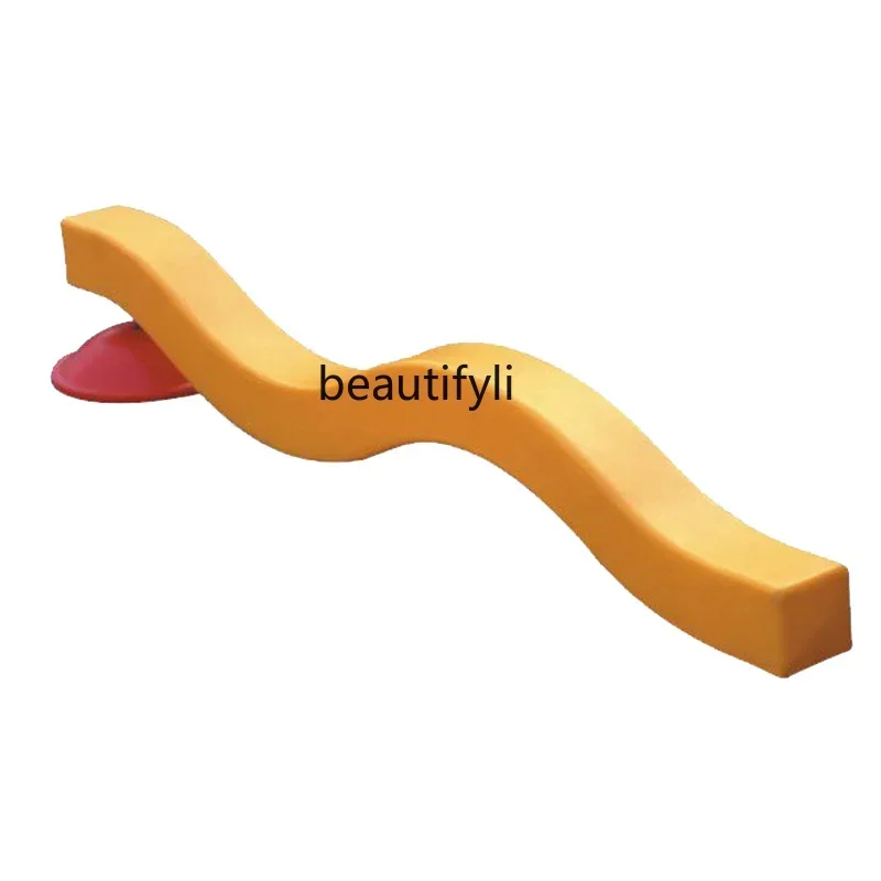 

S-type balance beam sensory integration training equipment left and right single bridge vestibule early education outdoor toys