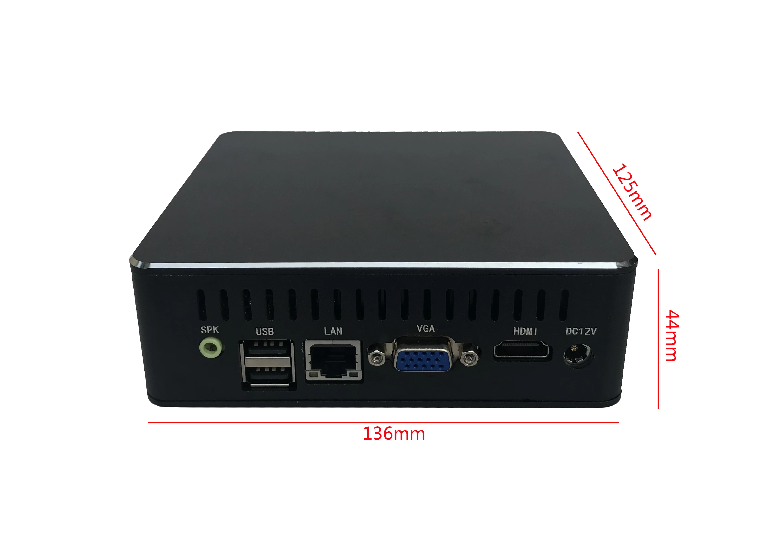 Elsky N67 System Unit Computer Pc Celeron 3855U 3965U And Core I3 I5 I7 1LAN 2USB3.0 MSATA/M.2 SSD For Gaming/Business/Household