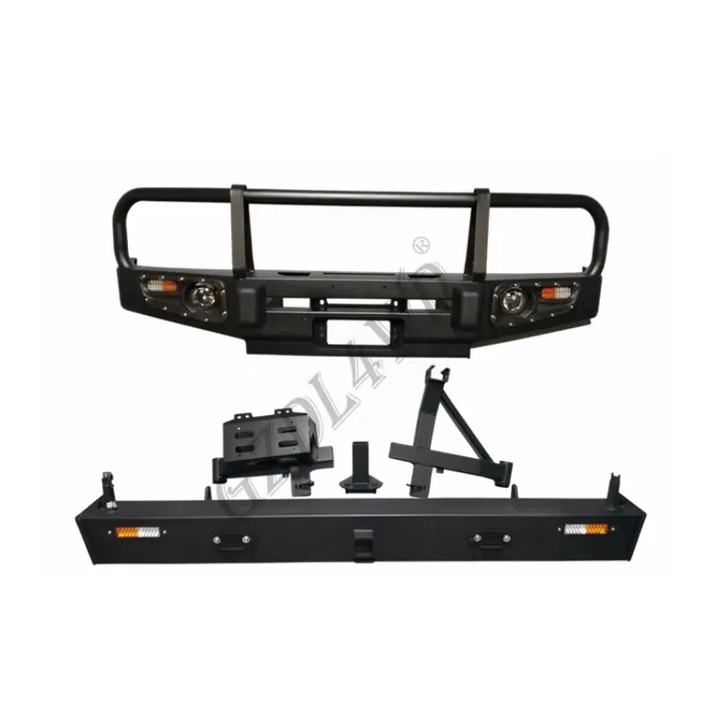 

4X4 Steel Front Bumper For GQ Patrol Y60 1988-1997 Front And Rear Bumper