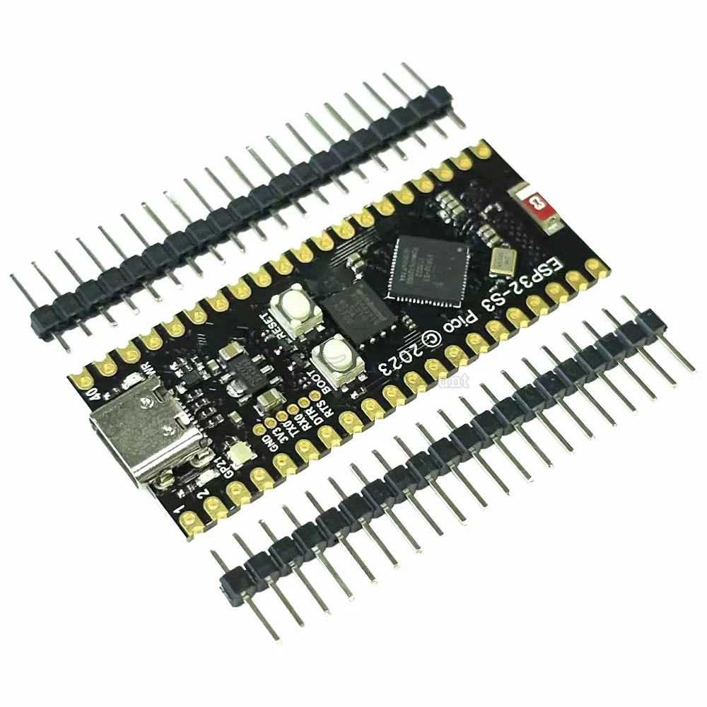 

Development Board 2.4G Wifi BT Module Dual-Core Processor ESP32-S3 N8R2 N8R8 N16R8 40Pin Type-C ESP32-S3WROOM1