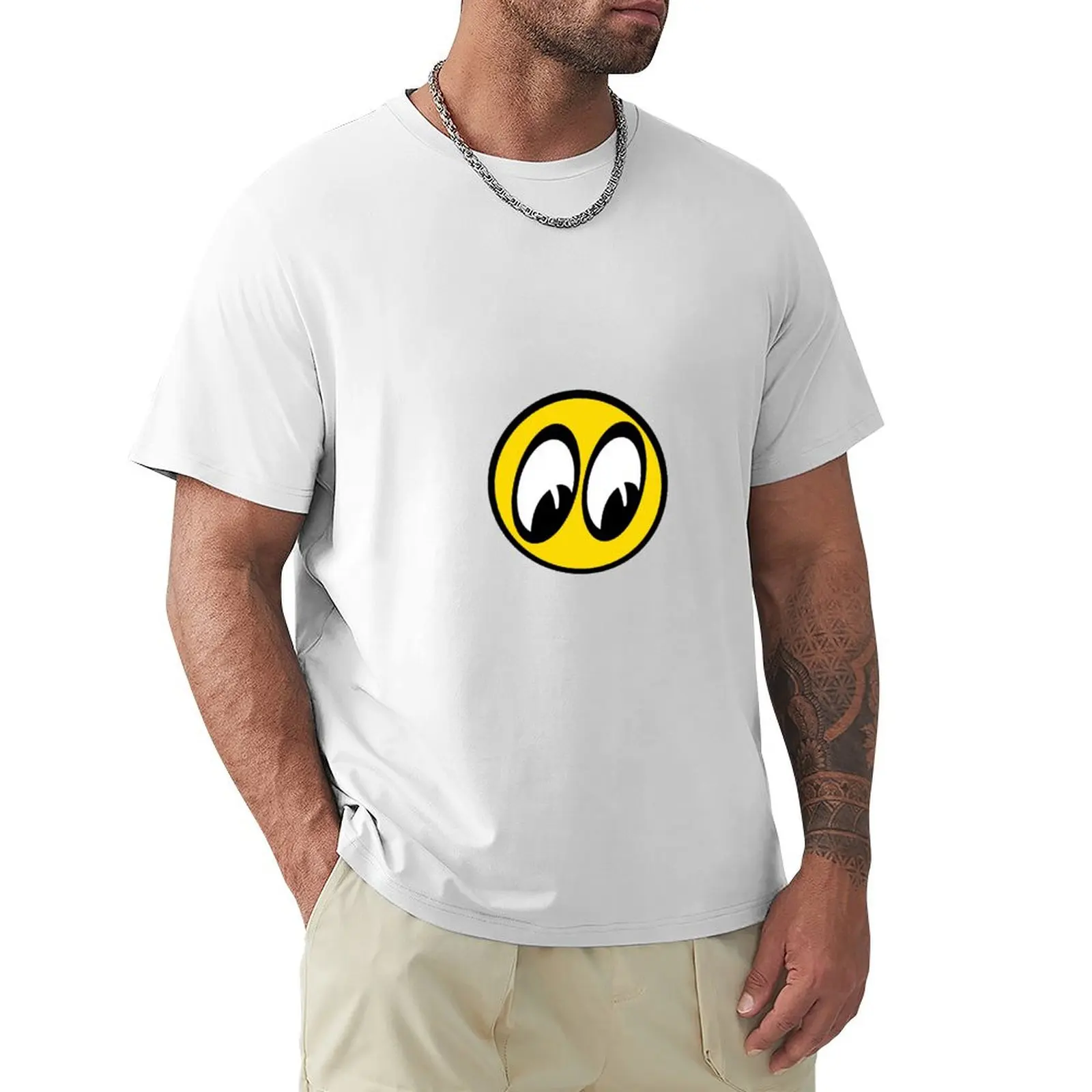 Mooneyes T-shirt funnys graphics sports fans Men's t-shirt