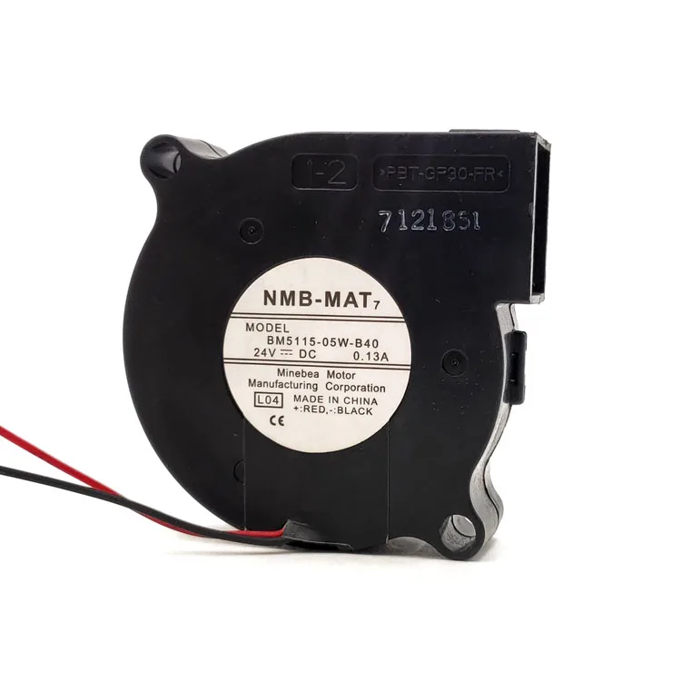 

BM5115-05W-B40 5015 24V 0.13A Turbo Blower Cooling Fan 5cm