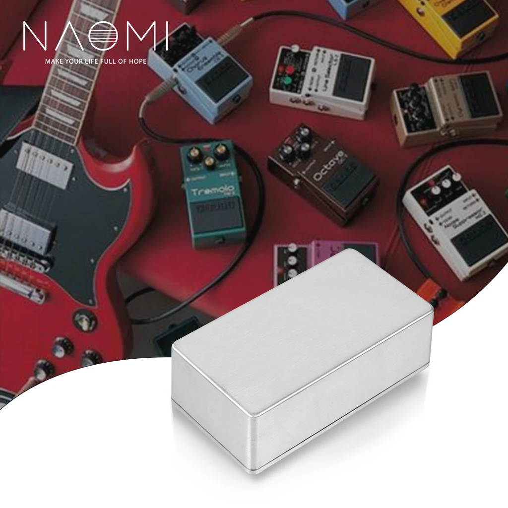 

NAOMI Diecast Aluminum Enclosures Effects Pedal Enclosure For Guitar Effect Cases Holder 115*65*34mm Size