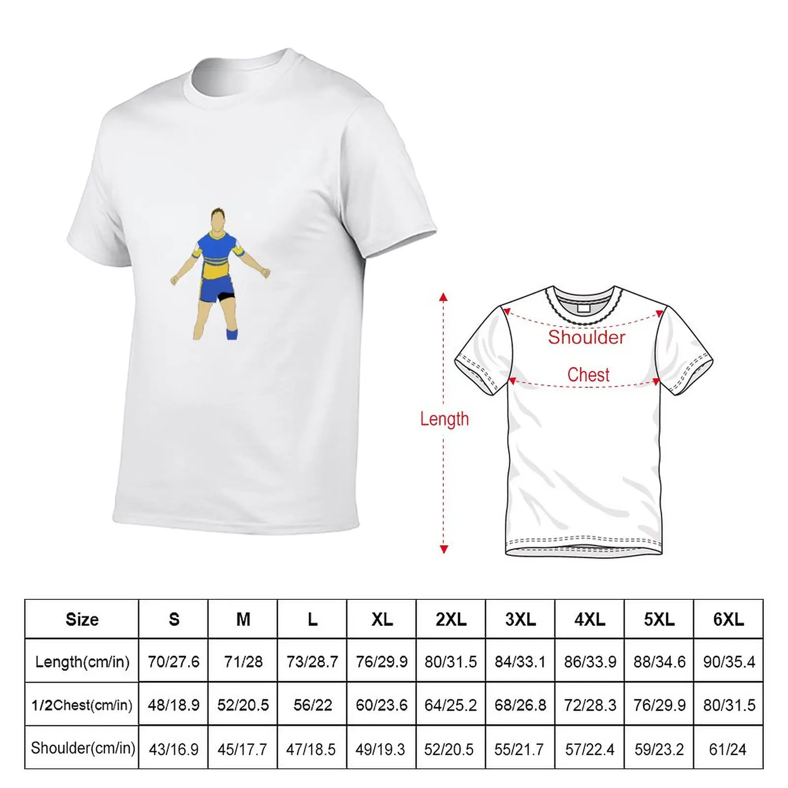 Mitchell Moses T-Shirt tops korean fashion boys whites Men's t-shirts