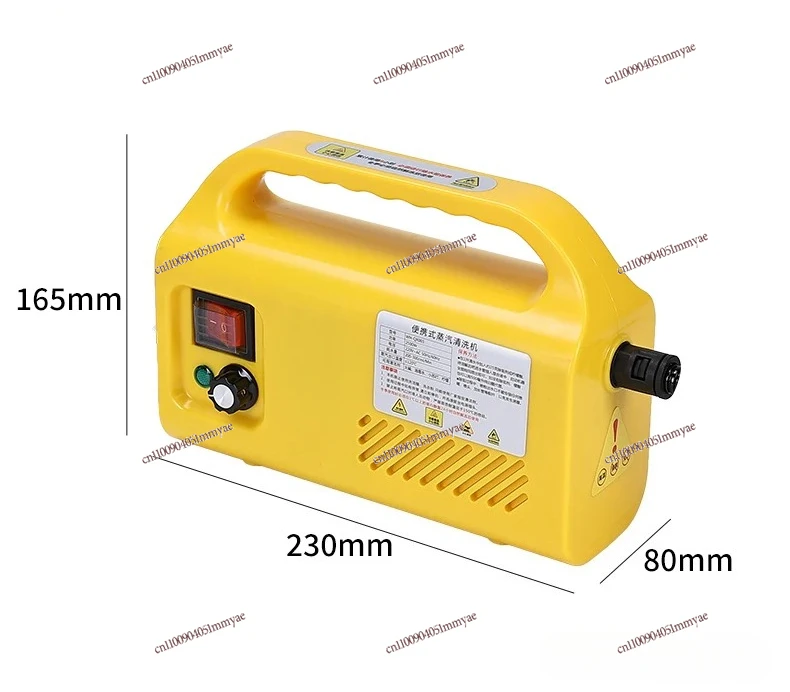 

High Temperature and High Pressure Steam Cleaner Decontamination and Disinfection