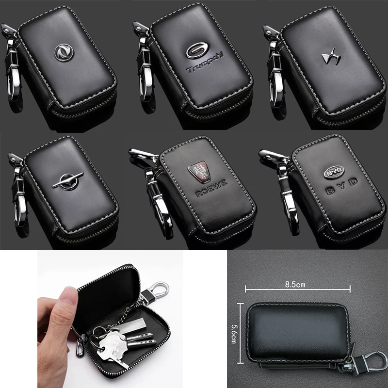 Portachiavi in vera pelle Portachiavi per auto Portachiavi multifunzione per BMW Mercedes Audi VW Toyota KIA Peugeot Ford Hyundai Key Cove
