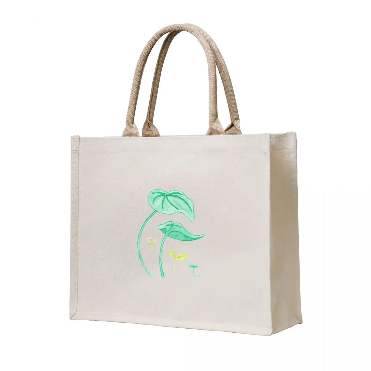

Leaves and Flower. Tote Bag Eco bag women bag luxury women canvas tote