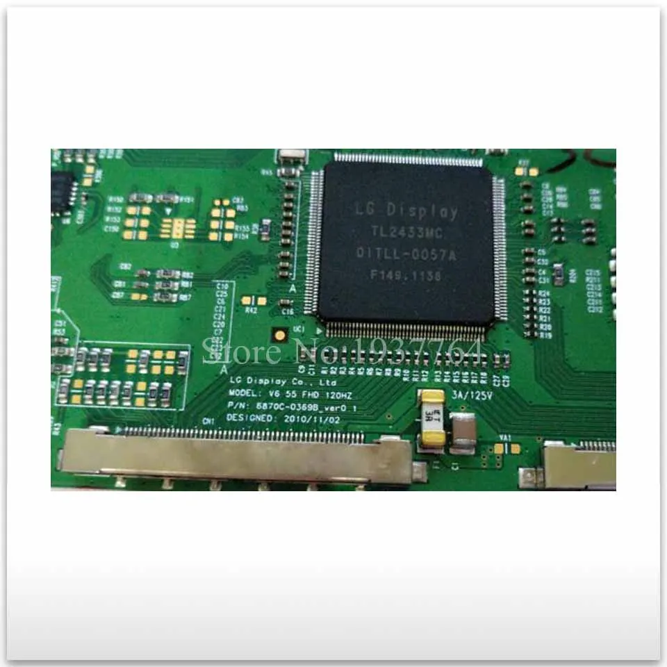 Testato al 100% buon funzionamento V6 55 FHD 120HZ 6870C-0369B 6870C-0369C scheda logica