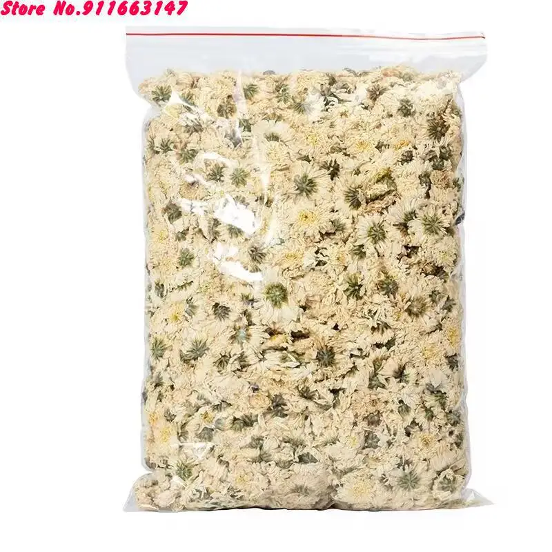 Top Natural Feverfew Dried Flowers For Sachet Pillow Filling White Chrysanthemum Buds For Wedding Candle Incense Perfume Making