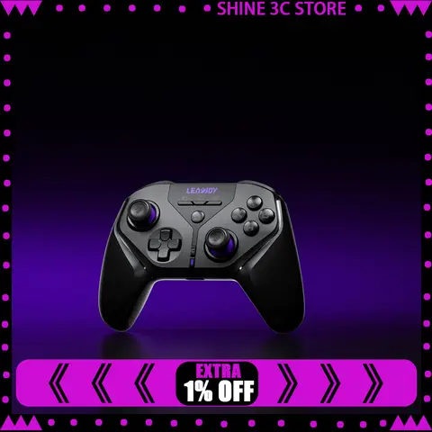 리드조이 스카이소드 게임패드 무선 게임 컨트롤러 12비트 TMR 조이스틱 리니어 트리거 게임패드 진동 모터 포함 NS1/2 PC용