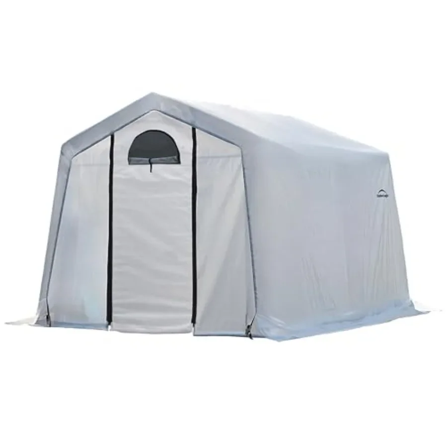 Greenhouse-in-a-Box Replacement Cover Kit Frame Not Included with Side Vent 10 x 10 x 8 ft Translucent